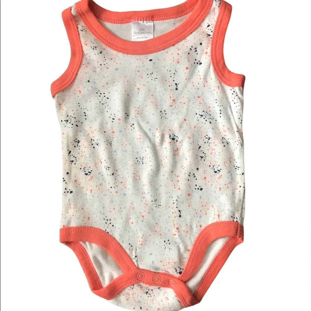New! Cudlie 3 Pack Bodysuit Set 6-9 months